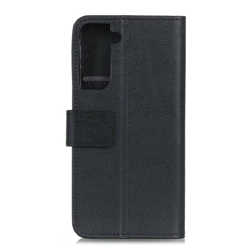 Custodia in pelle Samsung Galaxy S21 5G Classico