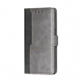 Custodia in pelle Samsung Galaxy S21 5G Ecopelle Bicolore