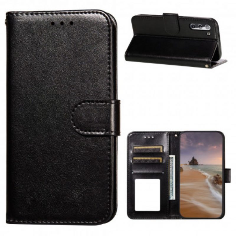 Folio Cover Samsung Galaxy S21 5G Chiusura In Pelle Stile Reversibile
