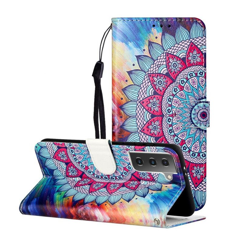 Folio Cover Samsung Galaxy S21 5G Re Mandala