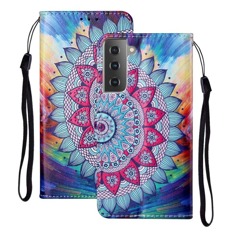 Folio Cover Samsung Galaxy S21 5G Re Mandala