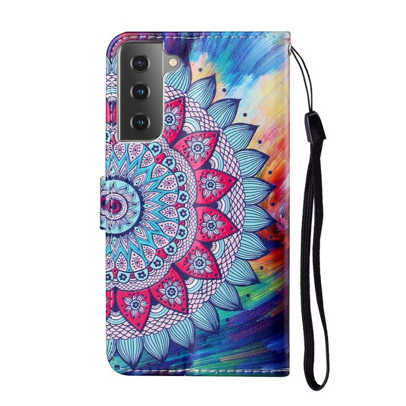 Folio Cover Samsung Galaxy S21 5G Re Mandala