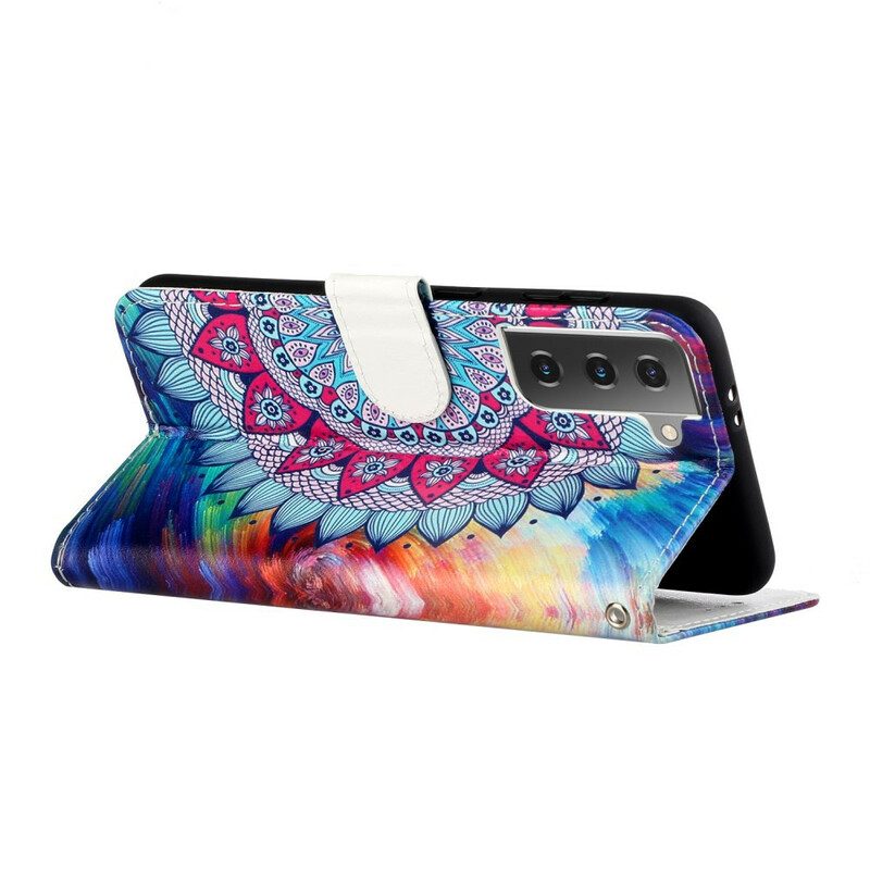Folio Cover Samsung Galaxy S21 5G Re Mandala