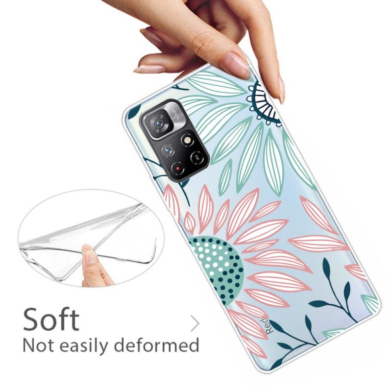 Cover Poco M4 Pro 5G Fiore Puro