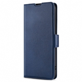 Custodia in pelle Poco M4 Pro 5G Finezza Della Pelle Di Stile