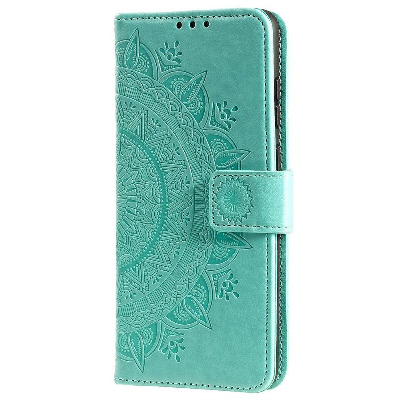 Custodia in pelle Poco M4 Pro 5G Mandala Del Sole