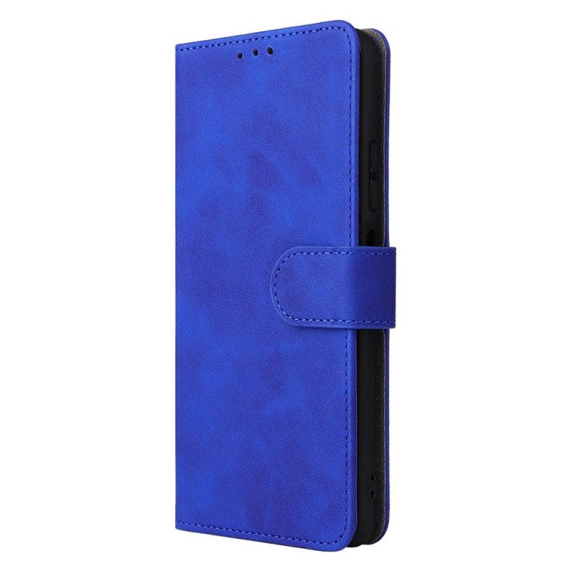 Custodia in pelle Poco M4 Pro 5G Tocco Di Pelle