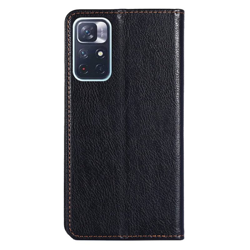 Folio Cover Poco M4 Pro 5G Custodia in pelle Stile Vintage In Pelle