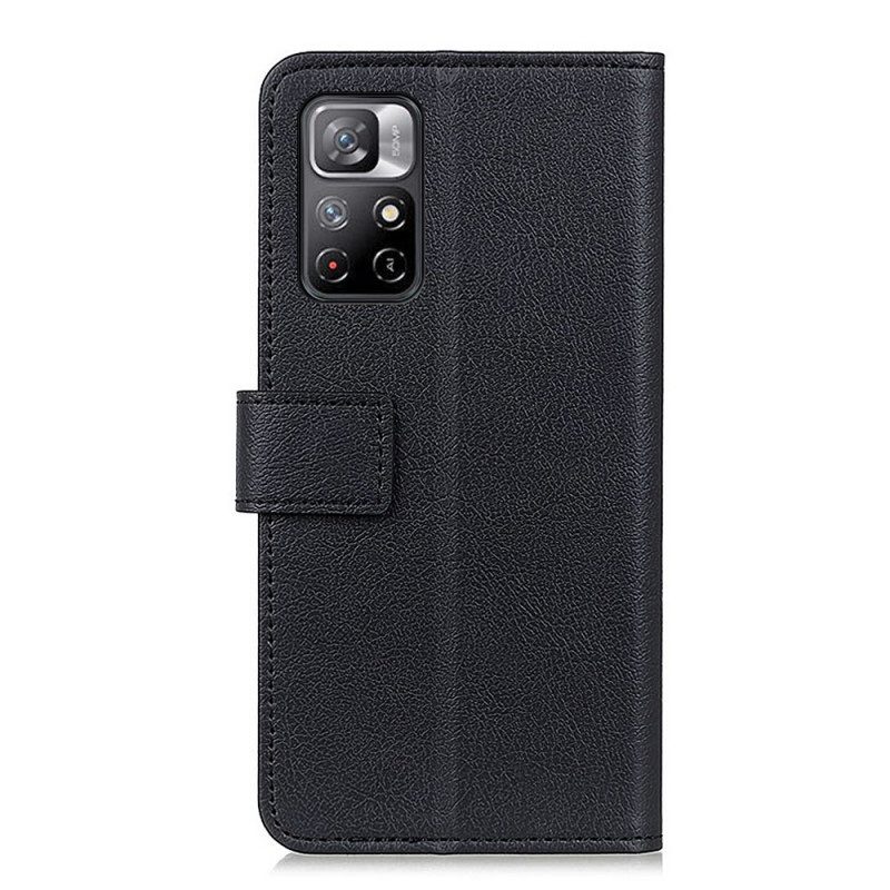Folio Cover Poco M4 Pro 5G Ecopelle Classica