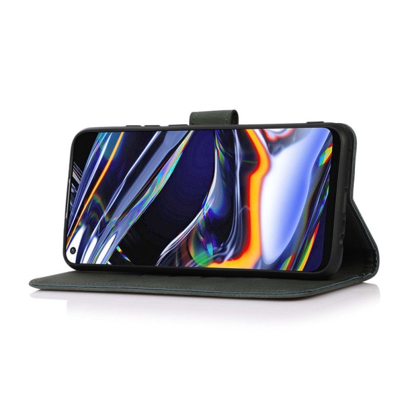 Folio Cover Poco M4 Pro 5G Khazneh Moda Effetto Pelle