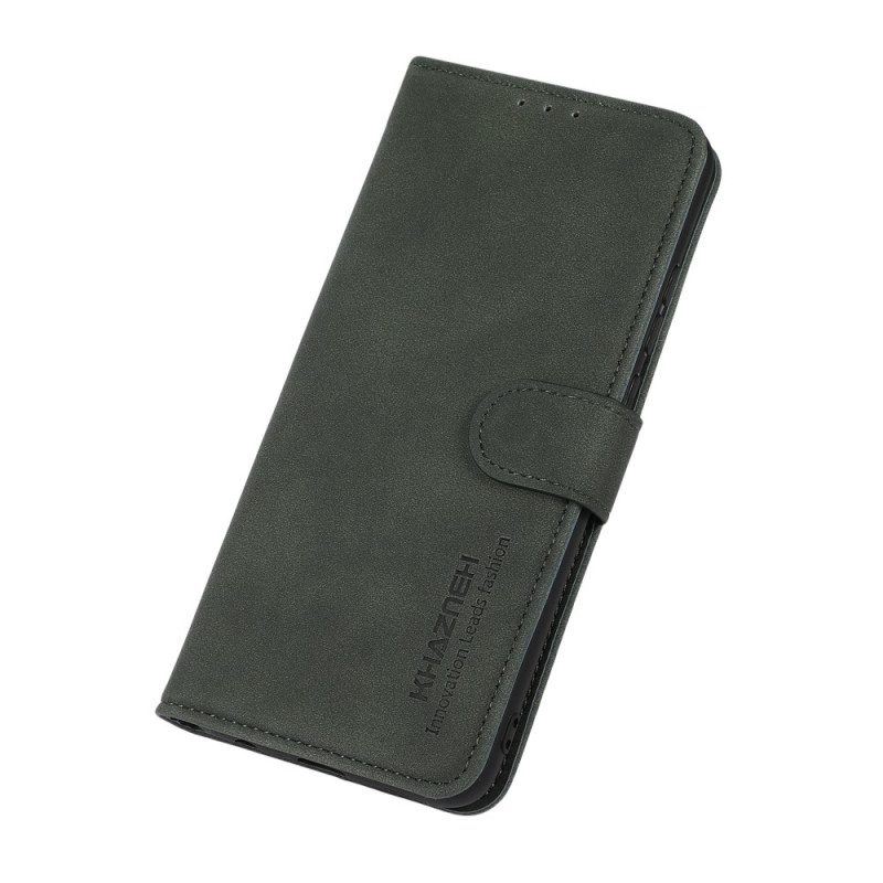 Folio Cover Poco M4 Pro 5G Khazneh Moda Effetto Pelle