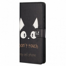 Folio Cover Poco M4 Pro 5G Non Toccare Il Mio Cellulare