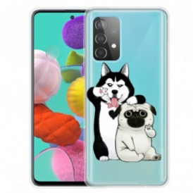 Cover Samsung Galaxy A52 4G / A52 5G / A52s 5G Cani Divertenti