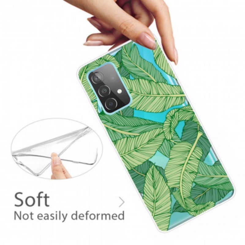 Cover Samsung Galaxy A52 4G / A52 5G / A52s 5G Fogliame