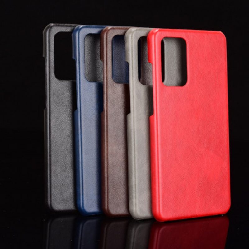 Cover Samsung Galaxy A52 4G / A52 5G / A52s 5G Stile In Pelle Litchi