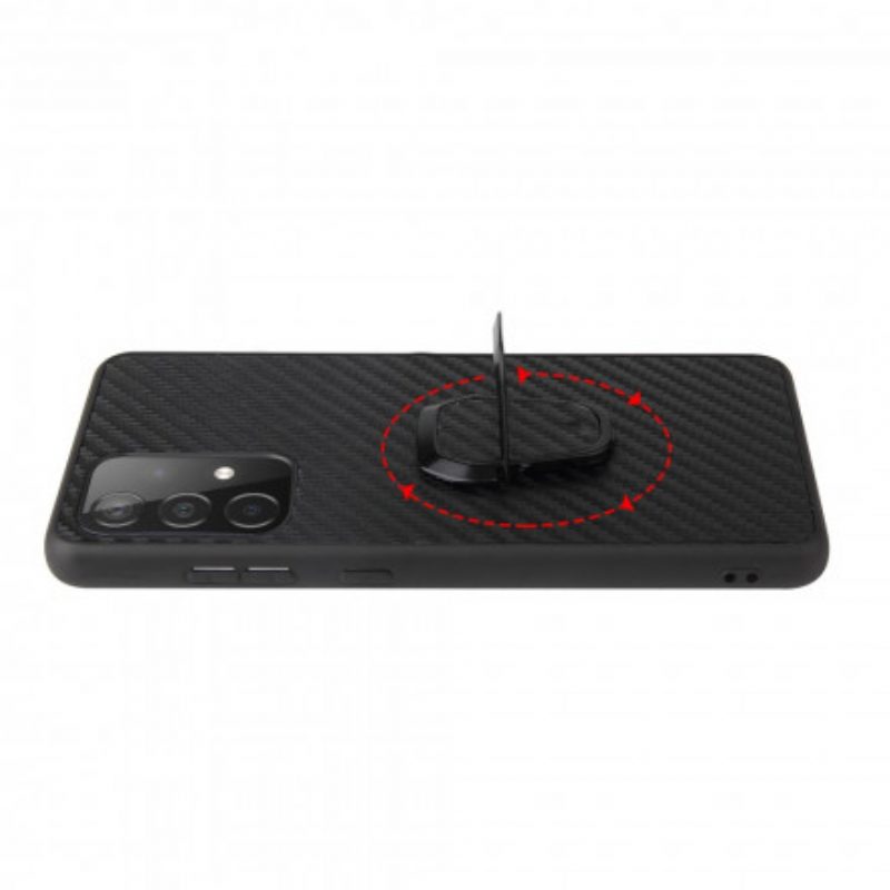 Cover Samsung Galaxy A52 4G / A52 5G / A52s 5G Supporto Per Anello Stile Leopardo