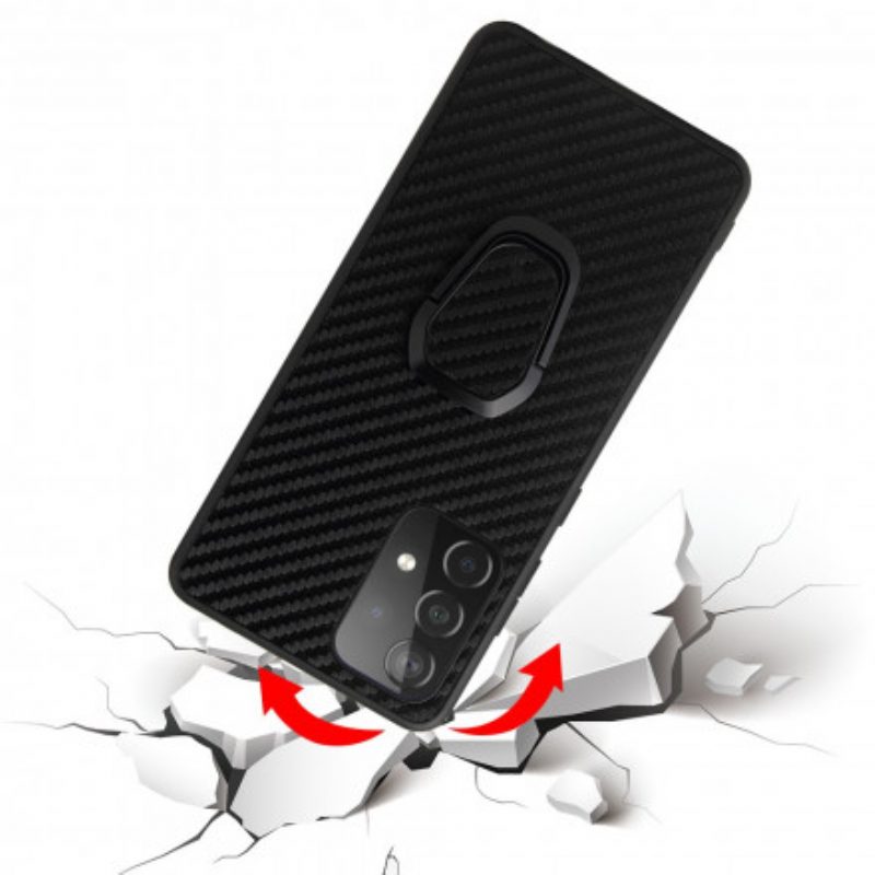 Cover Samsung Galaxy A52 4G / A52 5G / A52s 5G Supporto Per Anello Stile Leopardo
