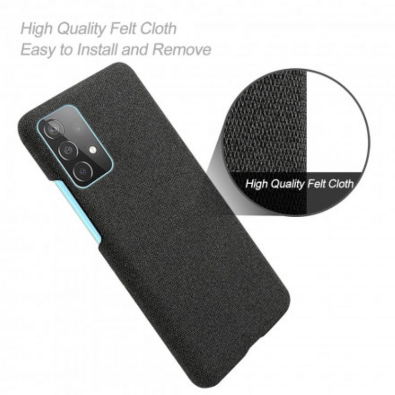 Cover Samsung Galaxy A52 4G / A52 5G / A52s 5G Trama Tessuto Ksq