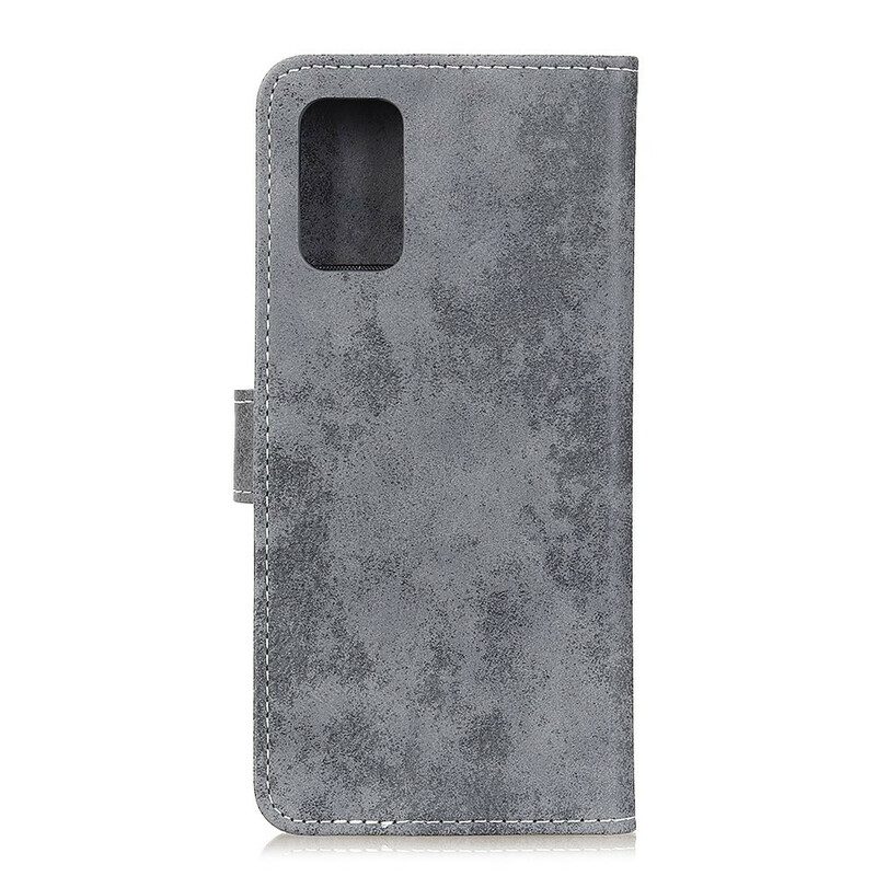 Custodia A Portafoglio Samsung Galaxy A52 4G / A52 5G / A52s 5G Ecopelle Vintage