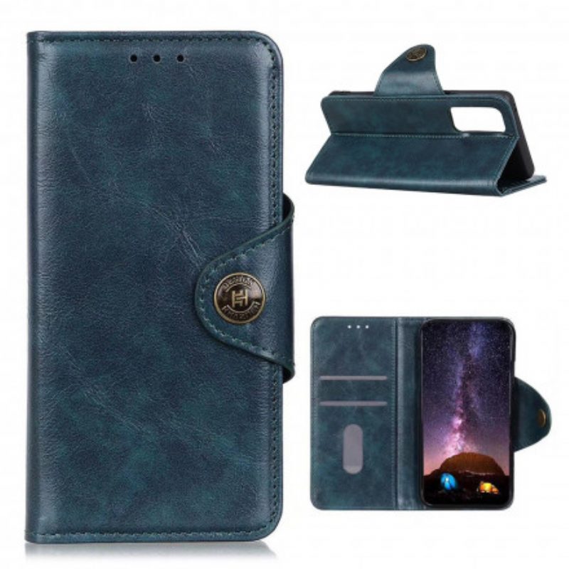 Custodia A Portafoglio Samsung Galaxy A52 4G / A52 5G / A52s 5G Similpelle Lucida Khazneh