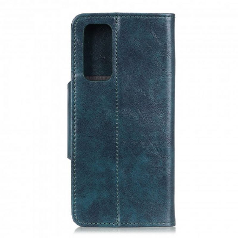 Custodia A Portafoglio Samsung Galaxy A52 4G / A52 5G / A52s 5G Similpelle Lucida Khazneh