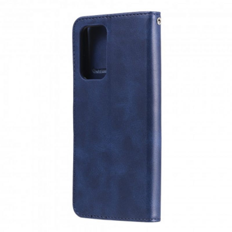 Custodia in pelle Samsung Galaxy A52 4G / A52 5G / A52s 5G Classico Con Portamonete