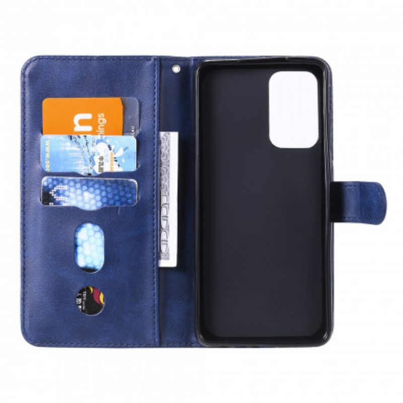 Custodia in pelle Samsung Galaxy A52 4G / A52 5G / A52s 5G Classico Con Portamonete