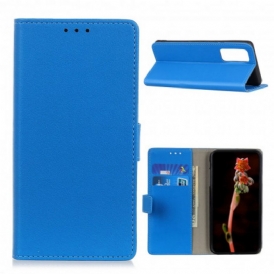 Custodia in pelle Samsung Galaxy A52 4G / A52 5G / A52s 5G Colore Di Base In Ecopelle