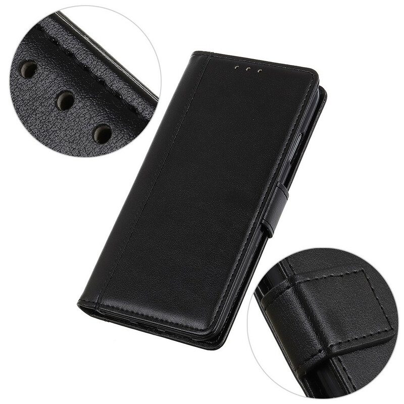 Custodia in pelle Samsung Galaxy A52 4G / A52 5G / A52s 5G Pelle Crosta Versione Colorata