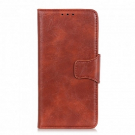 Custodia in pelle Samsung Galaxy A52 4G / A52 5G / A52s 5G Folio Cover Lembo Magnetico A Doppia Faccia