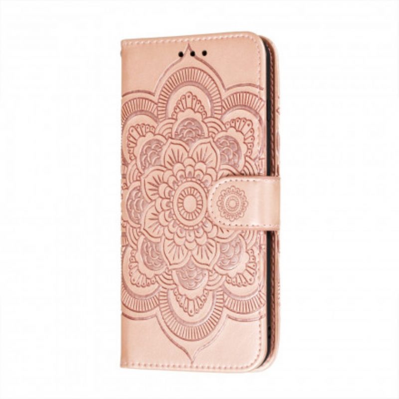 Custodia in pelle Samsung Galaxy A52 4G / A52 5G / A52s 5G Mandala Completo