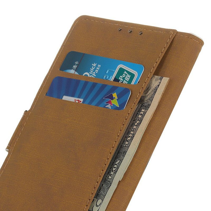 Custodia in pelle Samsung Galaxy A52 4G / A52 5G / A52s 5G Torre Eiffel In Autunno