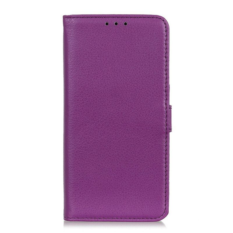 Custodia in pelle Samsung Galaxy A52 4G / A52 5G / A52s 5G Tradizionalmente Litchi