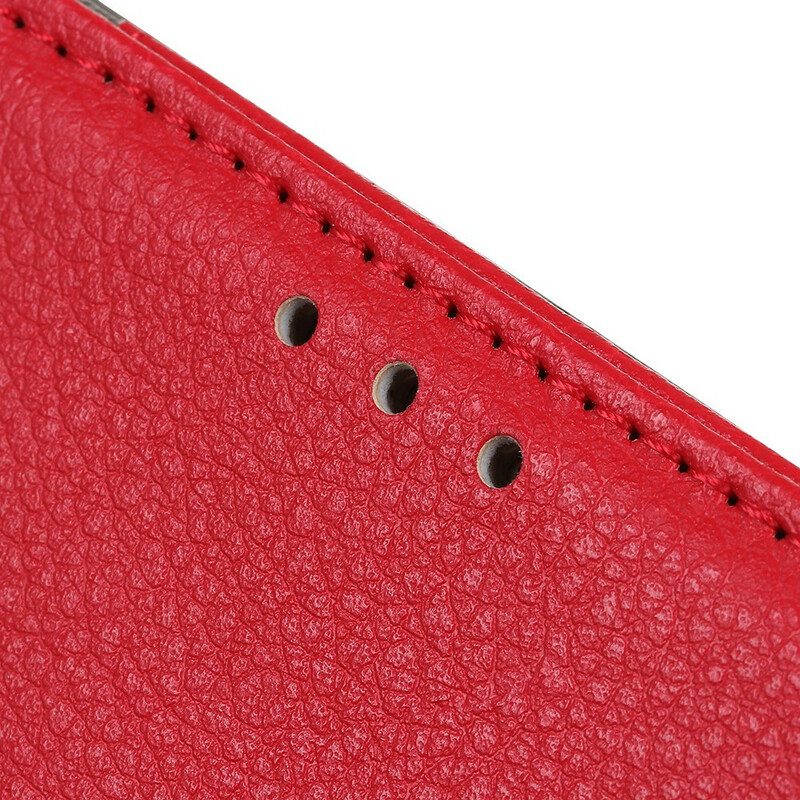 Custodia in pelle Samsung Galaxy A52 4G / A52 5G / A52s 5G Tradizionalmente Litchi