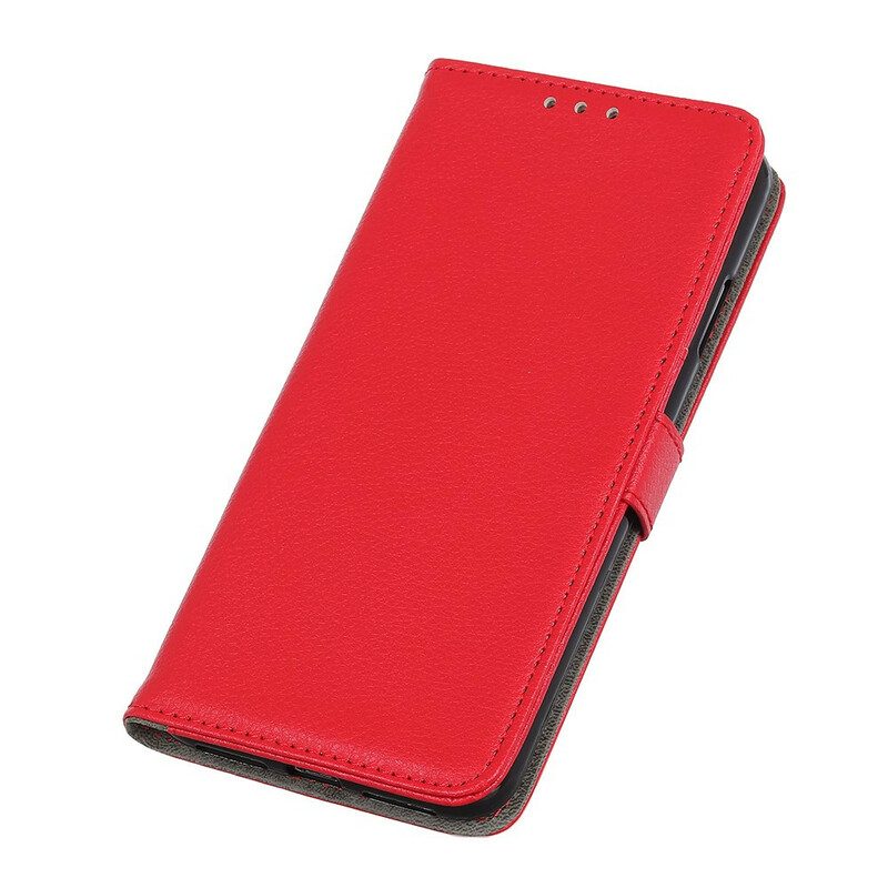 Custodia in pelle Samsung Galaxy A52 4G / A52 5G / A52s 5G Tradizionalmente Litchi
