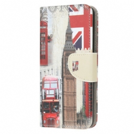 Custodia in pelle Samsung Galaxy A52 4G / A52 5G / A52s 5G Vita Londinese