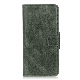 Folio Cover Samsung Galaxy A52 4G / A52 5G / A52s 5G Chiusura Reversibile Effetto Pelle