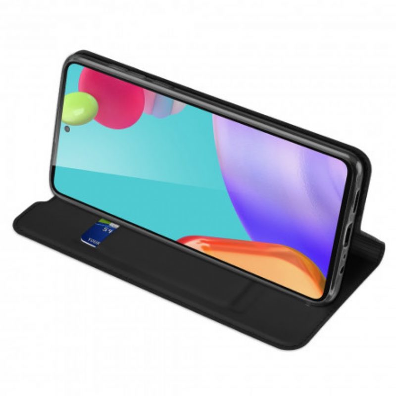 Folio Cover Samsung Galaxy A52 4G / A52 5G / A52s 5G Custodia in pelle Pelle Pro Dux Ducis