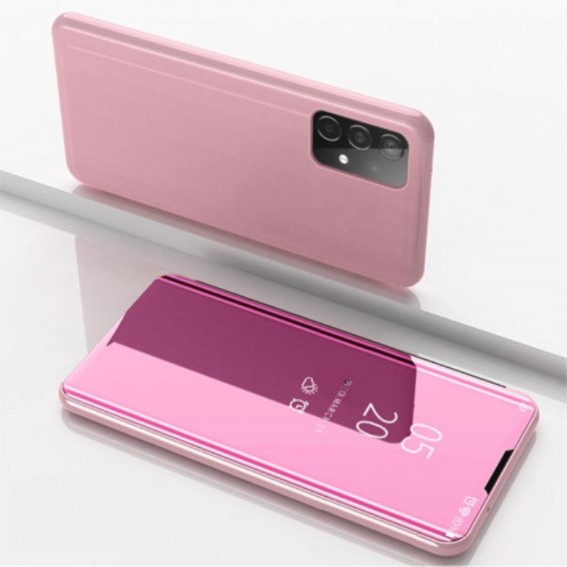 Folio Cover Samsung Galaxy A52 4G / A52 5G / A52s 5G Custodia in pelle Specchio