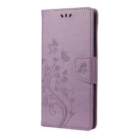 Folio Cover Samsung Galaxy A52 4G / A52 5G / A52s 5G Farfalle Incantate