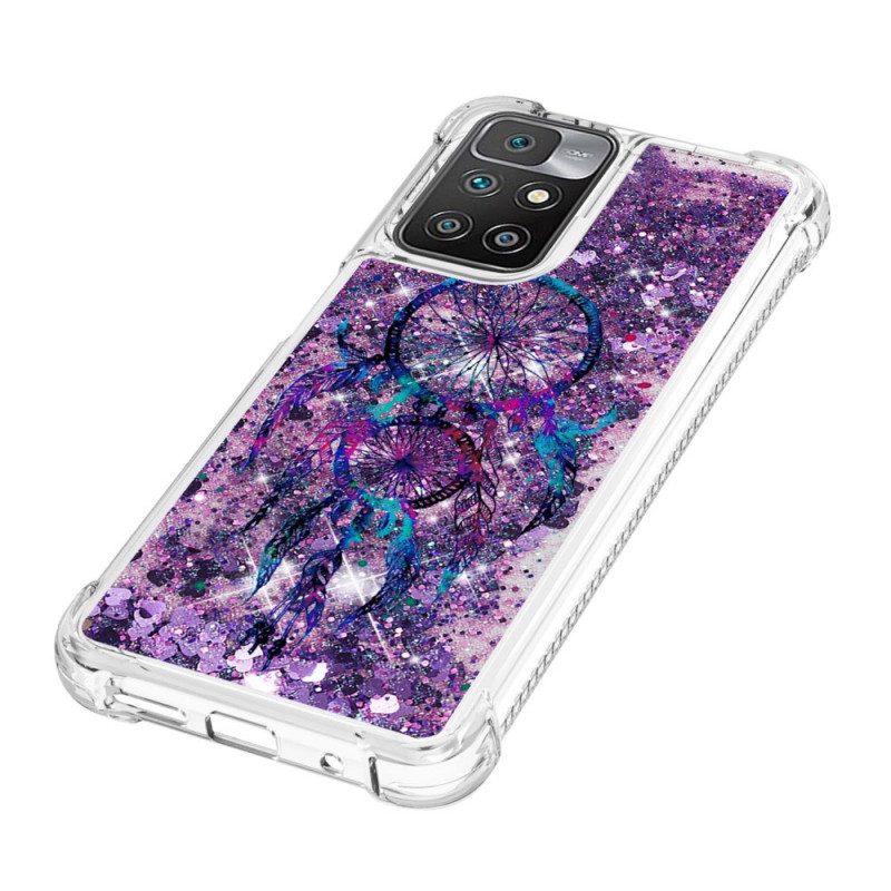 Cover Xiaomi Redmi 10 Acchiappasogni Glitterato