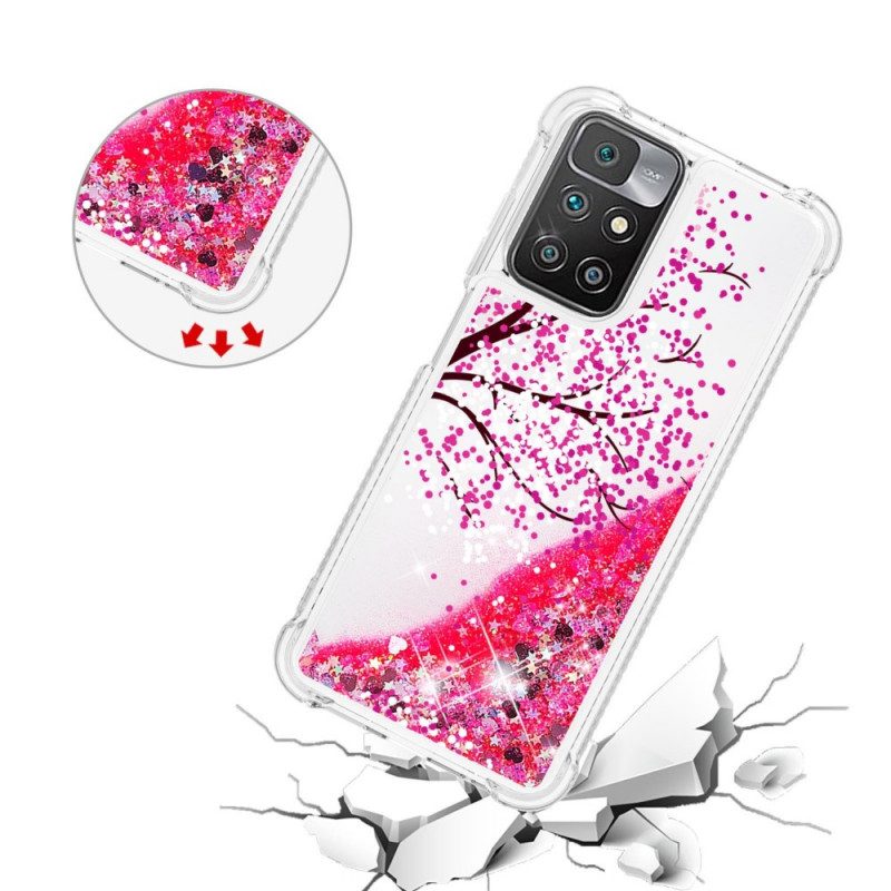Cover Xiaomi Redmi 10 Albero Glitterato