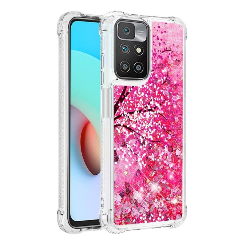 Cover Xiaomi Redmi 10 Albero Glitterato