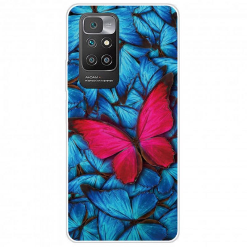 Cover Xiaomi Redmi 10 Farfalle Selvatiche