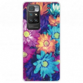 Cover Xiaomi Redmi 10 Margherite Colorate