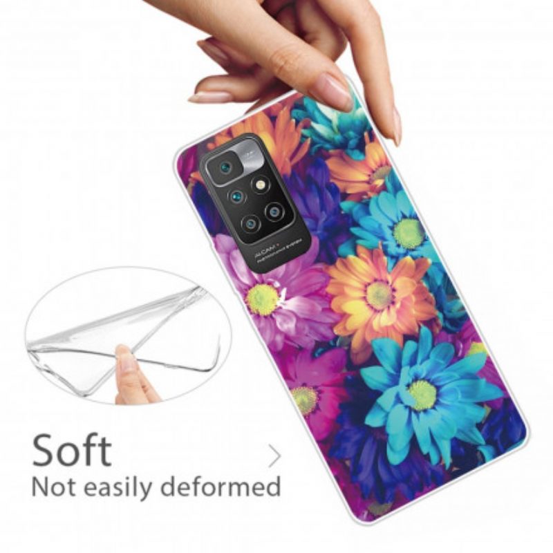 Cover Xiaomi Redmi 10 Margherite Colorate