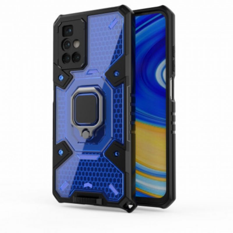 Cover Xiaomi Redmi 10 Nido D'ape Con Anello