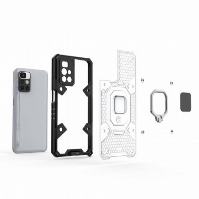 Cover Xiaomi Redmi 10 Nido D'ape Con Anello