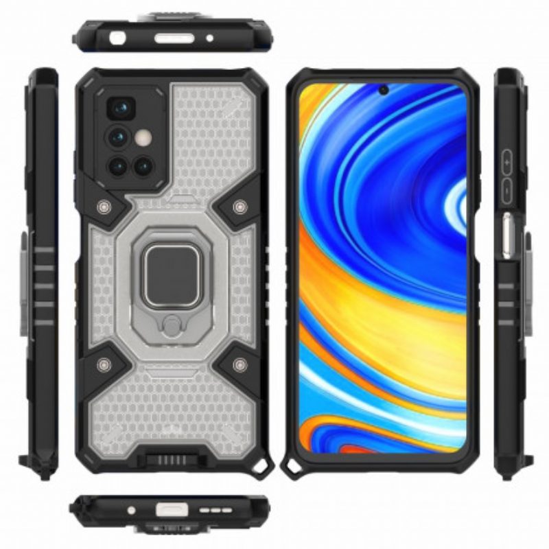 Cover Xiaomi Redmi 10 Nido D'ape Con Anello