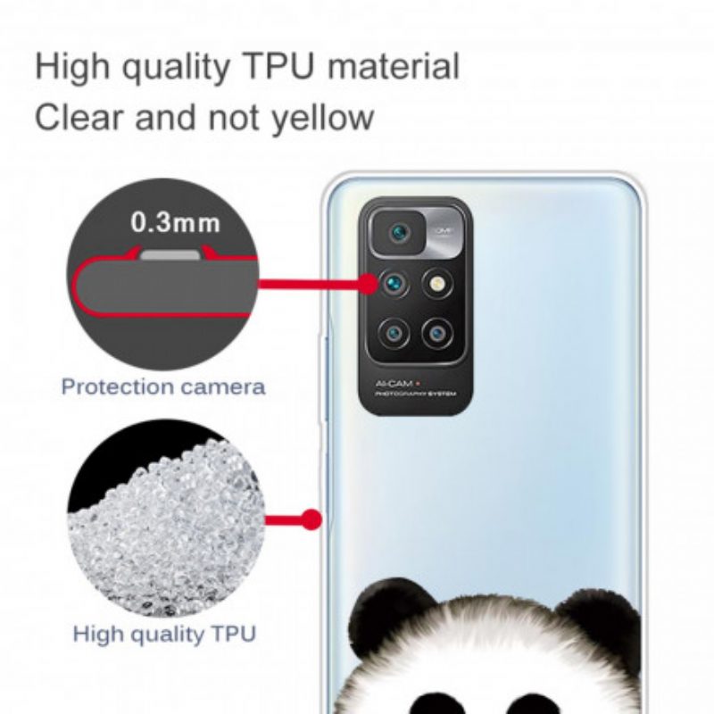 Cover Xiaomi Redmi 10 Panda Senza Soluzione Di Continuità